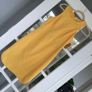 NWT cremeuix yellow dress